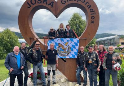 Ausfahrt Joska Glasparadies am 23.06.2024