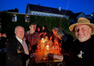 Stammtisch im Garten